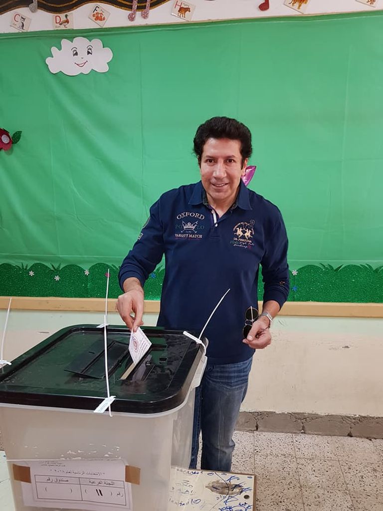 هاني مزي يدلي بصوته