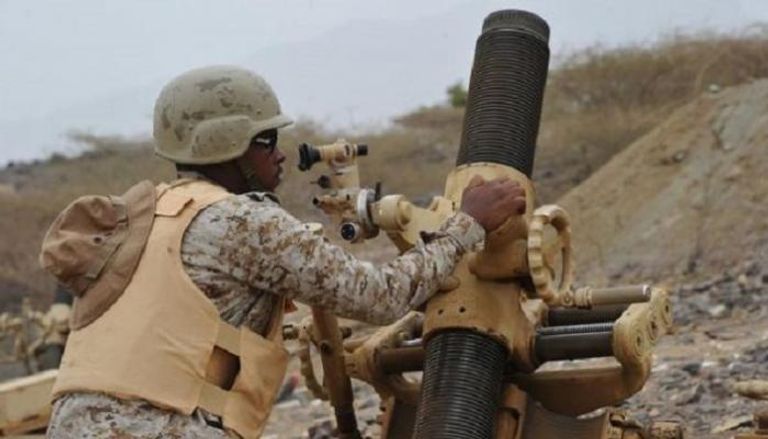 قوات التحالف تتصدى لمليشيا الحوثي على الحدود- أرشيفية