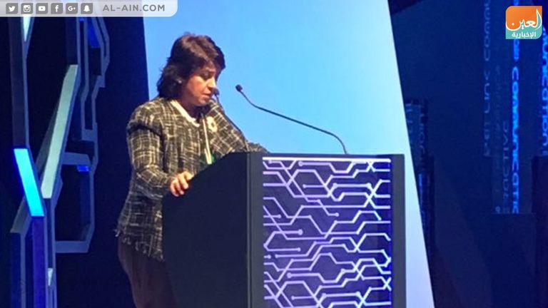 الشيخ الدكتور سلطان بن محمد القاسمي خلال كلمته بالمنتدى 