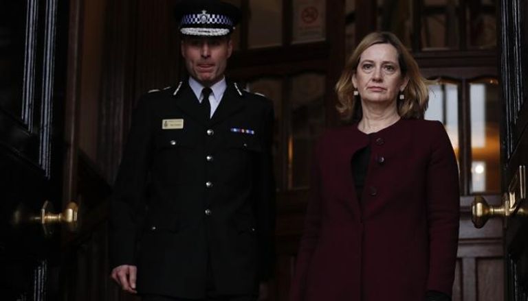 وزيرة الداخلية البريطانية أمبر راد - أرشيفية