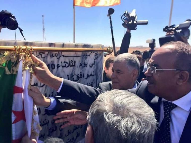 تدشين حقل حاسي بارودة حقل حاسي بارودة