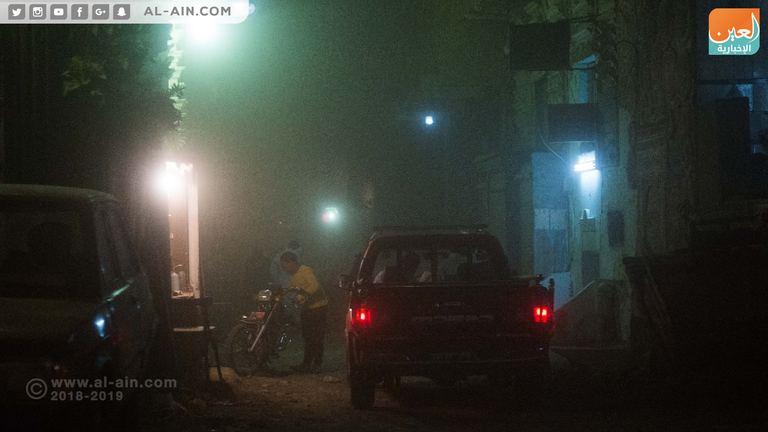 عاصفة ترابية شديدة تضرب محافظات مصر