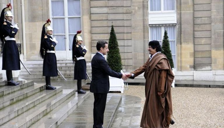 الرئيس الفرنسي الأسبق نيكولا ساركوزي