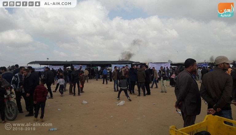 مسيرة العودة في يوم الأرض الفلسطيني