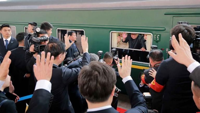 الزعيم الكوري الشمالي كيم جونج - أون