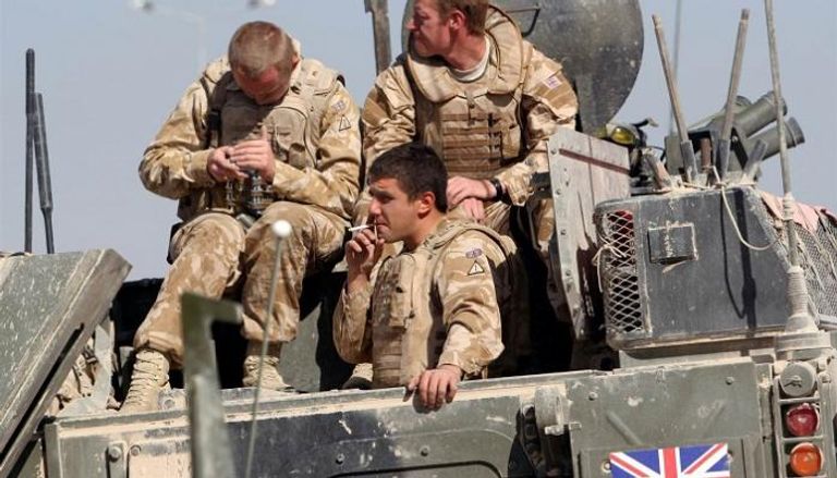 جنود بريطانيون في التحالف الدولي ضد داعش