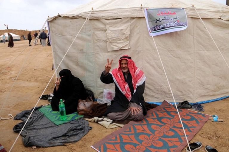 مسيرة العودة.. حنين وأمل من وحي الحشود الفلسطينية