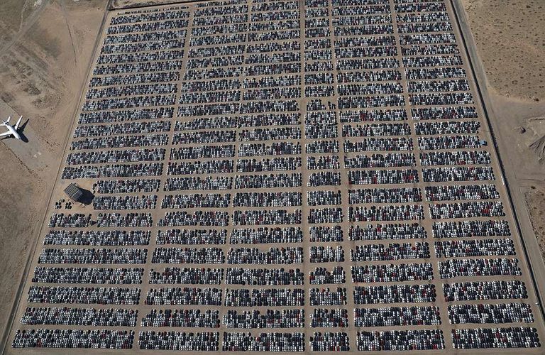 مقبرة سيارات فولكس بكاليفورنيا