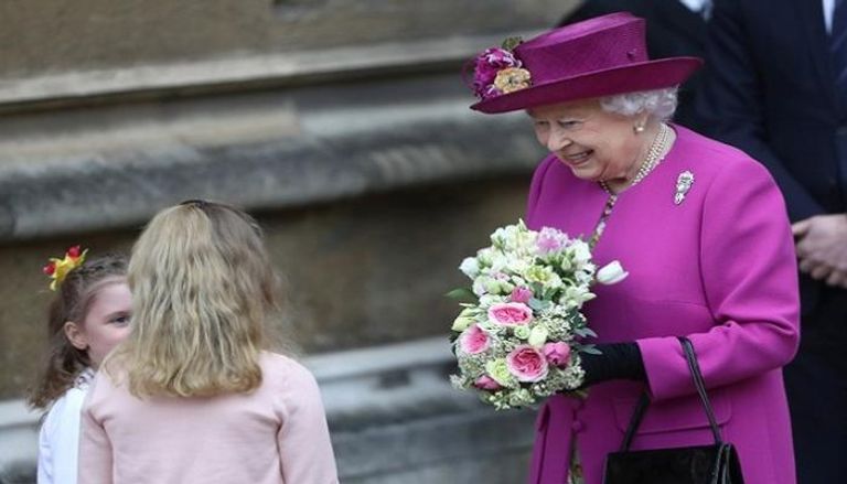 الملكة إليزابيث تحضر مراسم عيد الفصح - أرشيفية