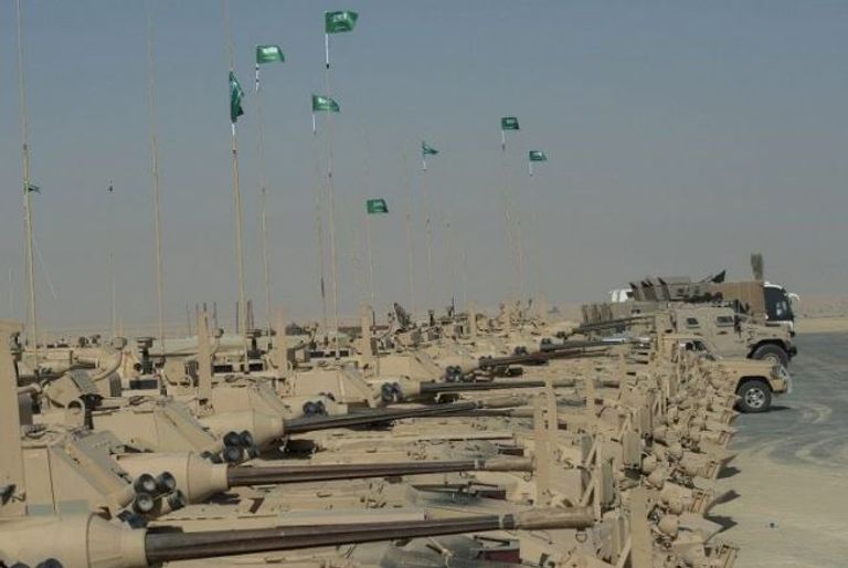 جانب من تمرين درع الخليج المشترك