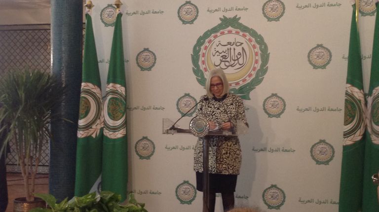 هيفاء أبو غزالة في المؤتمر الصحفي اهتمام واضح بذوي الاحتياجات الخاصة خلال التصويت