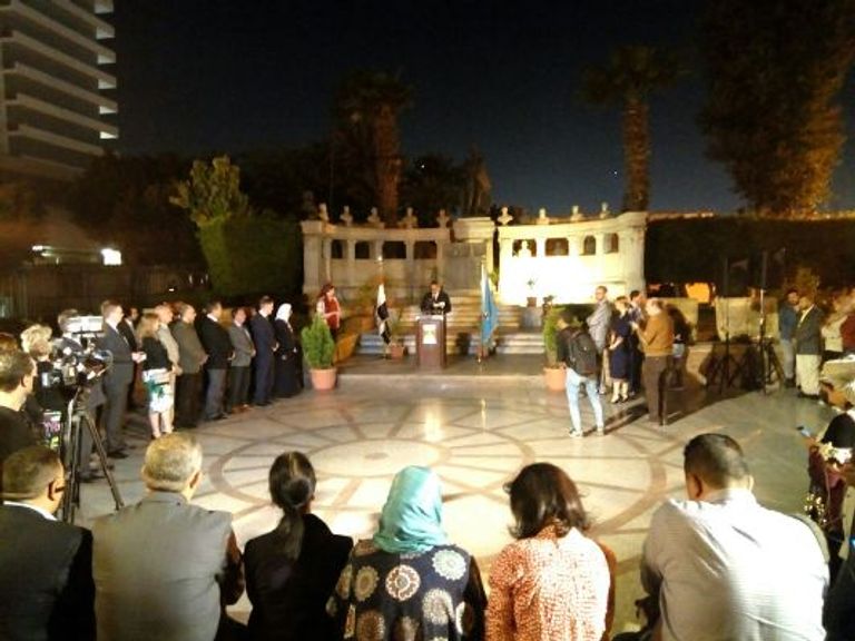 من معرض مصر على الزجاج 