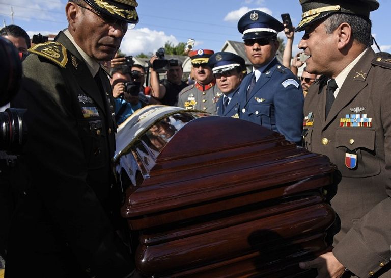 مراسم تشييع جنازة مونت - أ.ف.ب