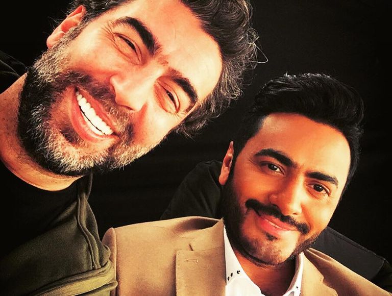 تامر حسني وسعيد الماروق