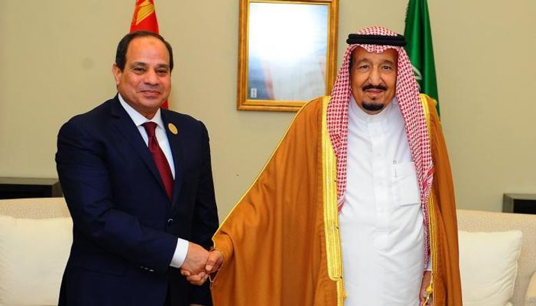 الملك سلمان بن عبدالعزيز والرئيس السيسي