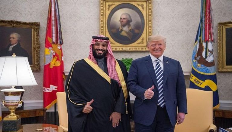 الرئيس الأمريكي وولي العهد السعودي