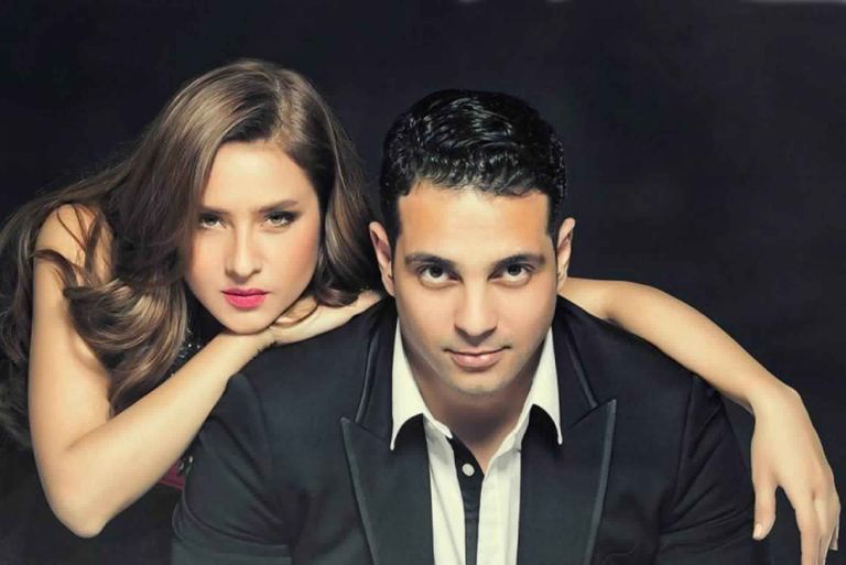 نيللي كريم وطليقها هاني أبوالنجا نيللي كريم