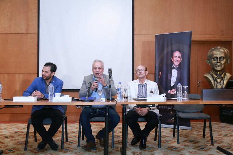 صبحي يتحدث في ندوة تكريمه