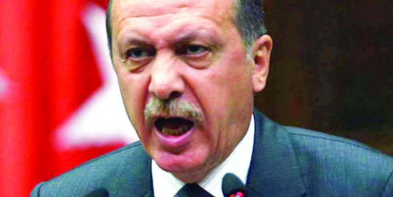 أطماع أردوغان العثمانية تهدد التوازن الإستراتيجي العربي أردوغان يـلقي خطابا في أنقرة في 30 مارس 2018