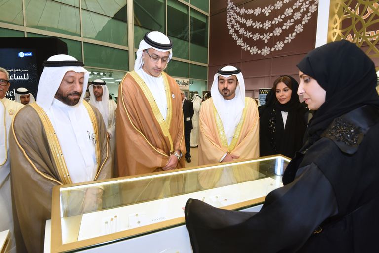 الافتتاح تحت رعاية كريمة من الشيخ الدكتور سلطان بن محمد القاسمي