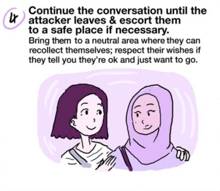 ماذا تفعل إذا شهدت مضايقة "إسلاموفوبيا"؟