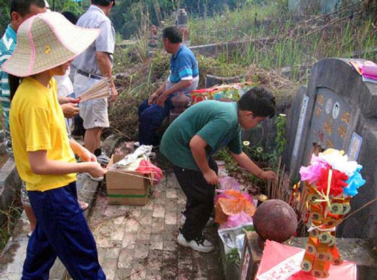 عيد كنس المقابر في الصين