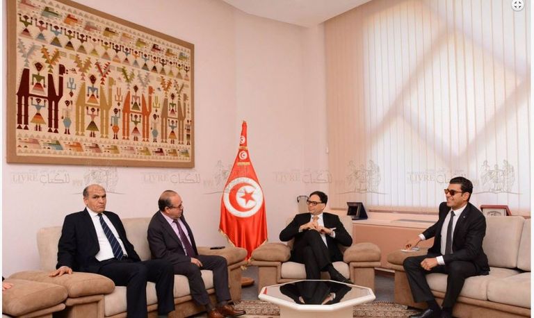 جانب من فعاليات افتتاح معرض تونس الدولي للكتاب