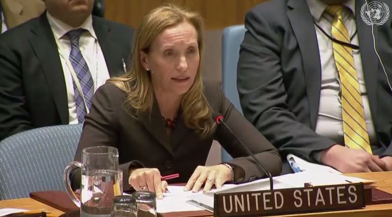 كيلي كوري ممثلة الولايات المتحدة في مجلس الأمن قضية الجاسوس الروسي تسمم الأجواء بين الغرب وروسيا