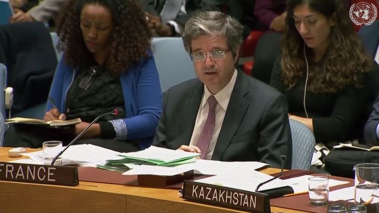 فرانسوا ديلاتر مندوب فرنسا في الأمم المتحدة قضية الجاسوس الروسي تسمم الأجواء بين الغرب وروسيا