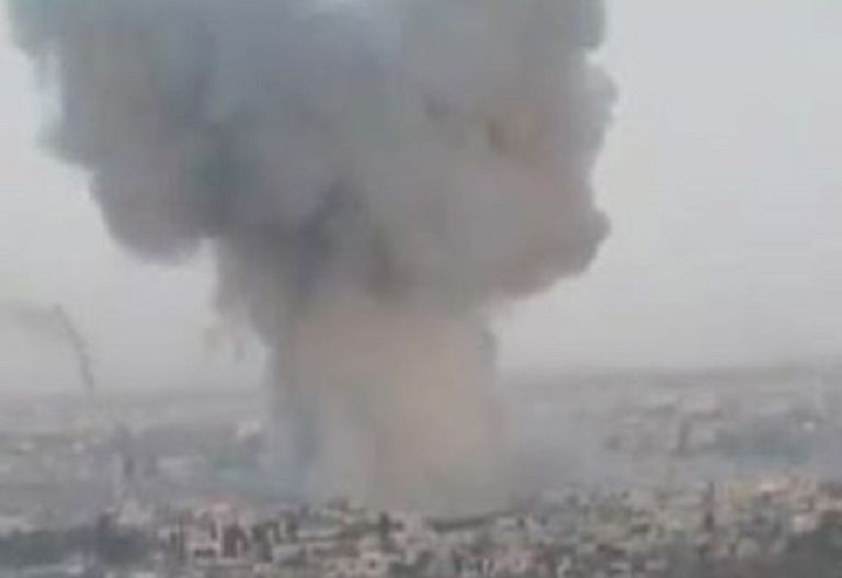 عمليات قصف مظاهر التدمير نتيجة القصف المتبادل في دوما بالغوطة