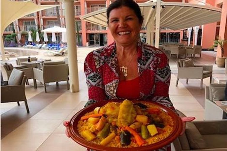 كريستيانو رونالدو مع والدته