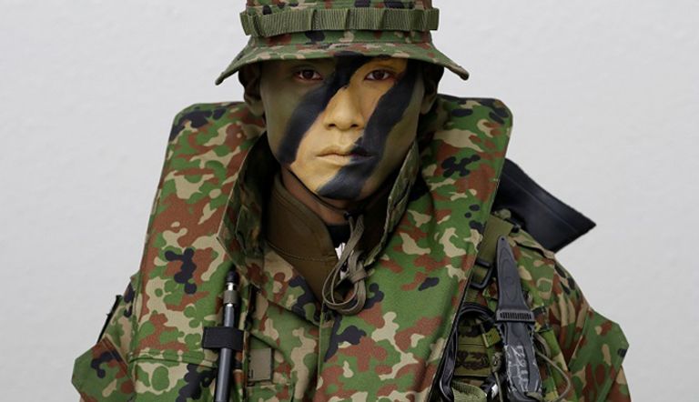 فرقة مشاة البحرية اليابانية- رويترز