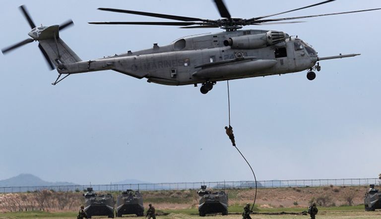 فرقة مشاة البحرية اليابانية- رويترز