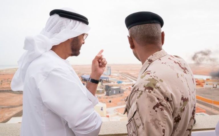 الشيخ محمد بن زايد يشهد ختام فعاليات التمرين العسكري الشيخ محمد بن زايد يشهد ختام فعاليات التمرين العسكري