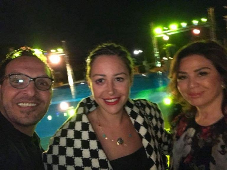 إلهام شاهين ومنة شلبى زفاف شيرين وحسام حبيب