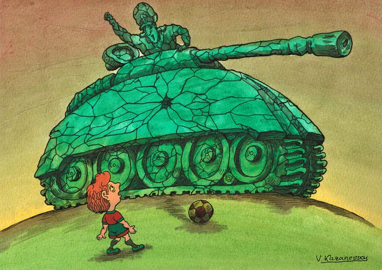 شعار الدورة الخامسة من ملتقى الكاريكاتير 