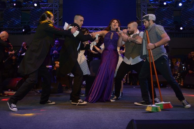 نجوى كرم في حفل طابا