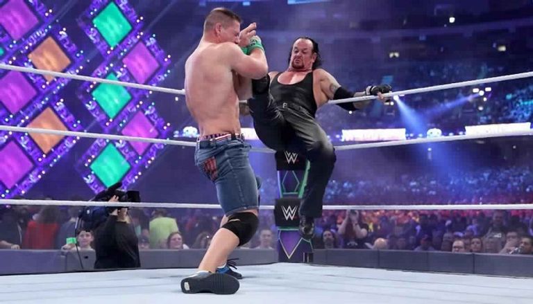 "ذا أندرتيكر" بعد سحق جون سينا