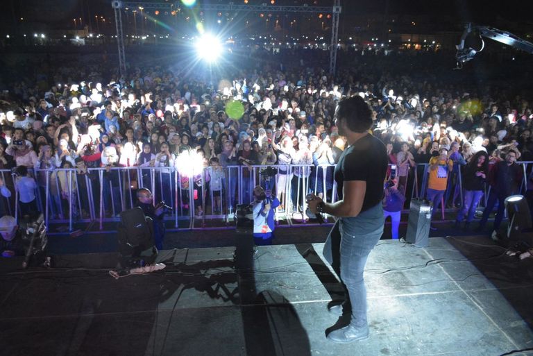 سامو زين في حفل شم النسيم