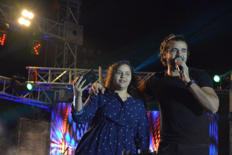 سامو زين في حفل شم النسيم