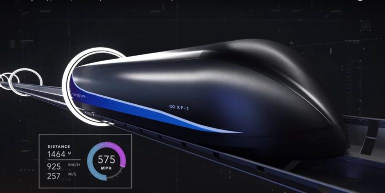 محطة هايبرلوب محتملة في دبي 