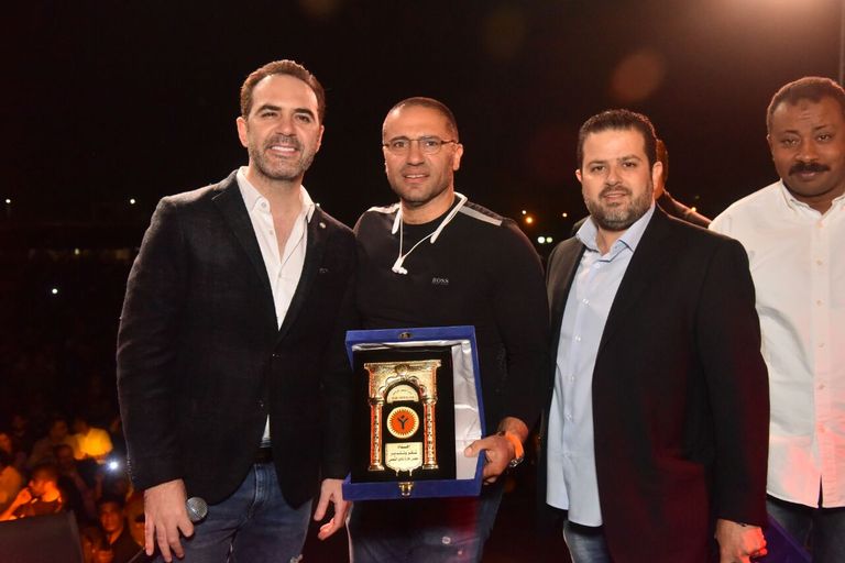 تكريم وائل جسار 