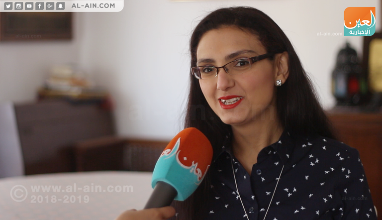 الروائية المصرية ريم بسيوني 