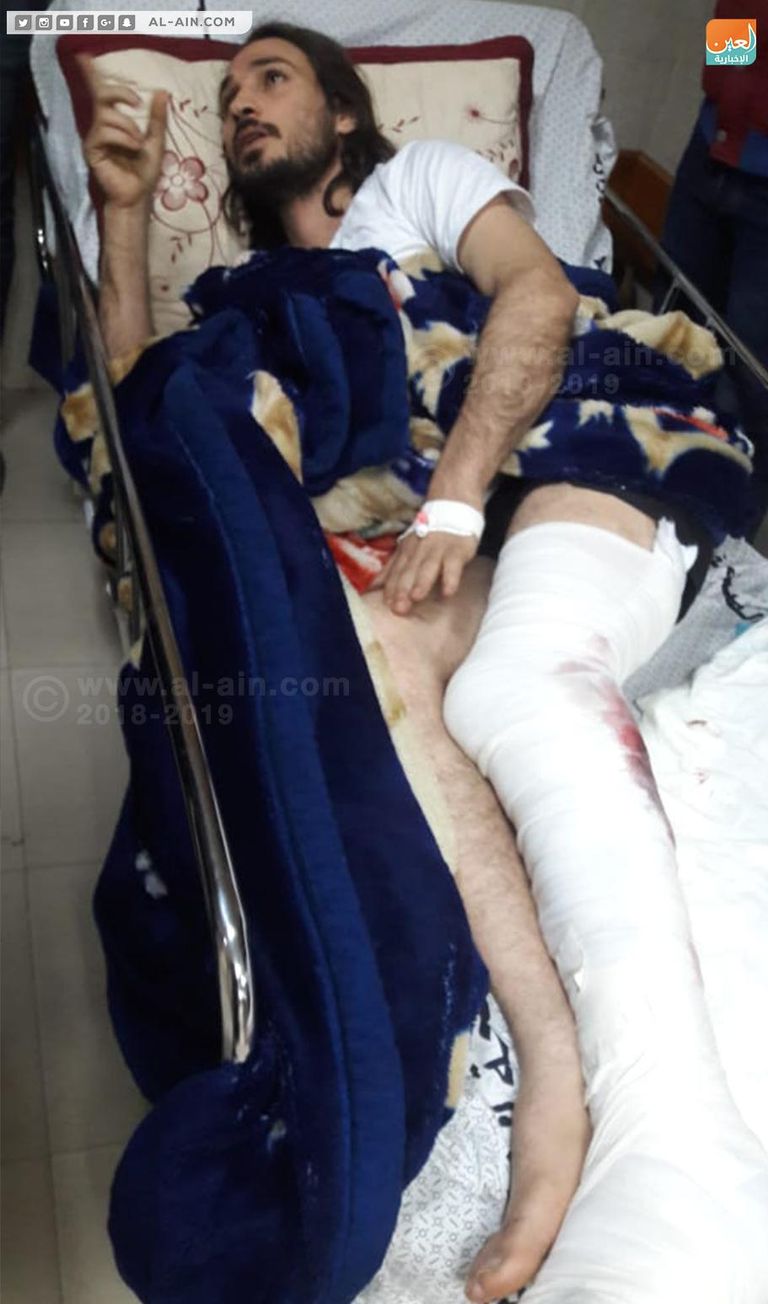 ماهر وأحمد وسامر مصابو جمعة العودة في غزة