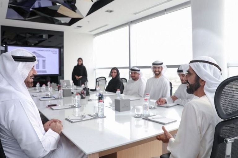 الشيخ محمد بن راشد آل مكتوم نائب رئيس الإمارات