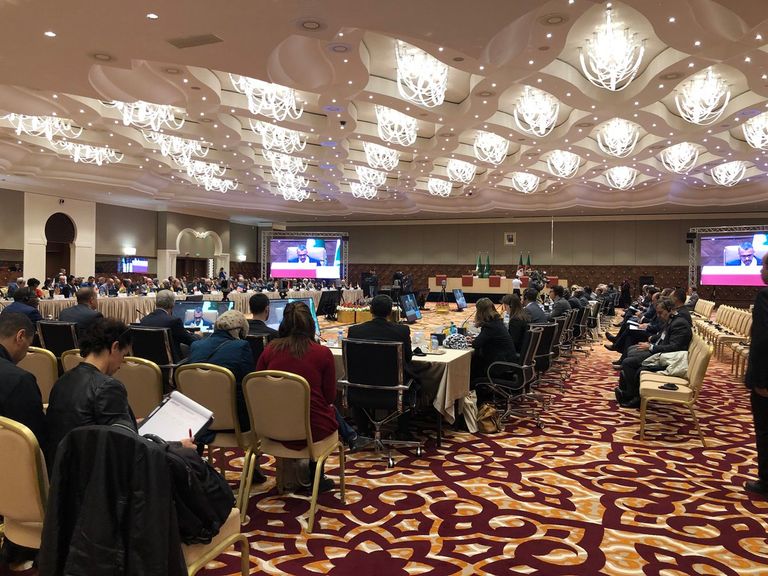  الاجتماع رفيع المستوى حول مكافحة تمويل الإرهاب في الجزائر