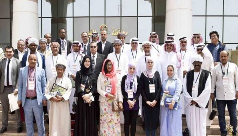 مشاركة جمعية الصحفيين الإماراتية بملتقى الإعلام السياحي في مصر