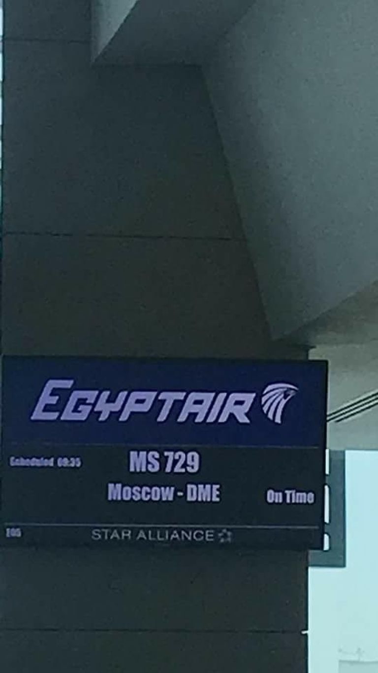 طائرة مصر للطيران من طراز بوينج 737 / 800