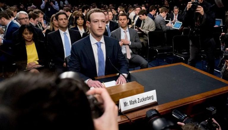 مؤسس موقع فيسبوك خلال شهادته أمام الكونجرس