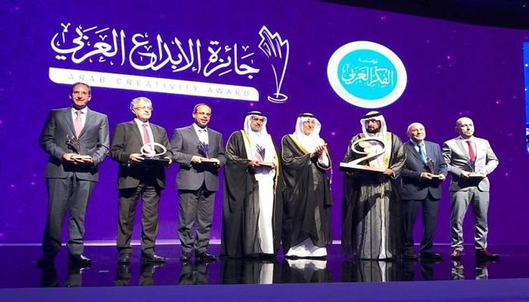تكريم الفائزين بجائزة الإبداع العربي 2017